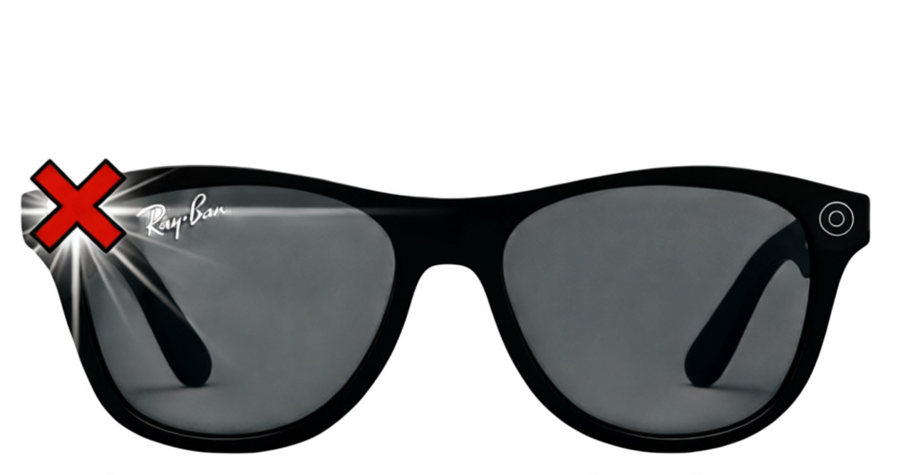 Rayban Meta Light Delete Removal Disable